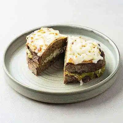 Croque Monsieur with Grated Egg Whites